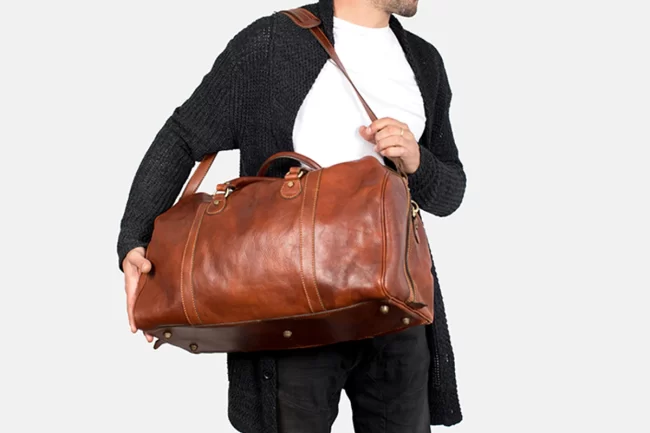 Leather Duffle Bags
